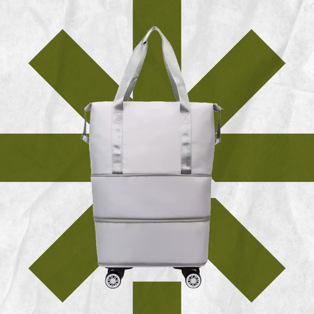 Sac Nomade Fréquence – Sac de voyage à roulettes grande capacité